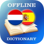 dutch-spanish dictionary android application logo